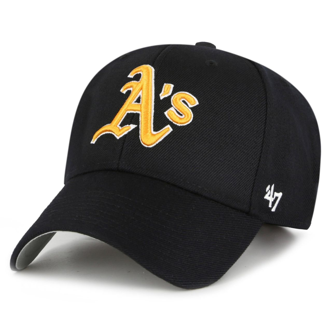 47 Brand Relaxed Fit Cap - MLB Oakland Athletics schwarz von 47 Brand