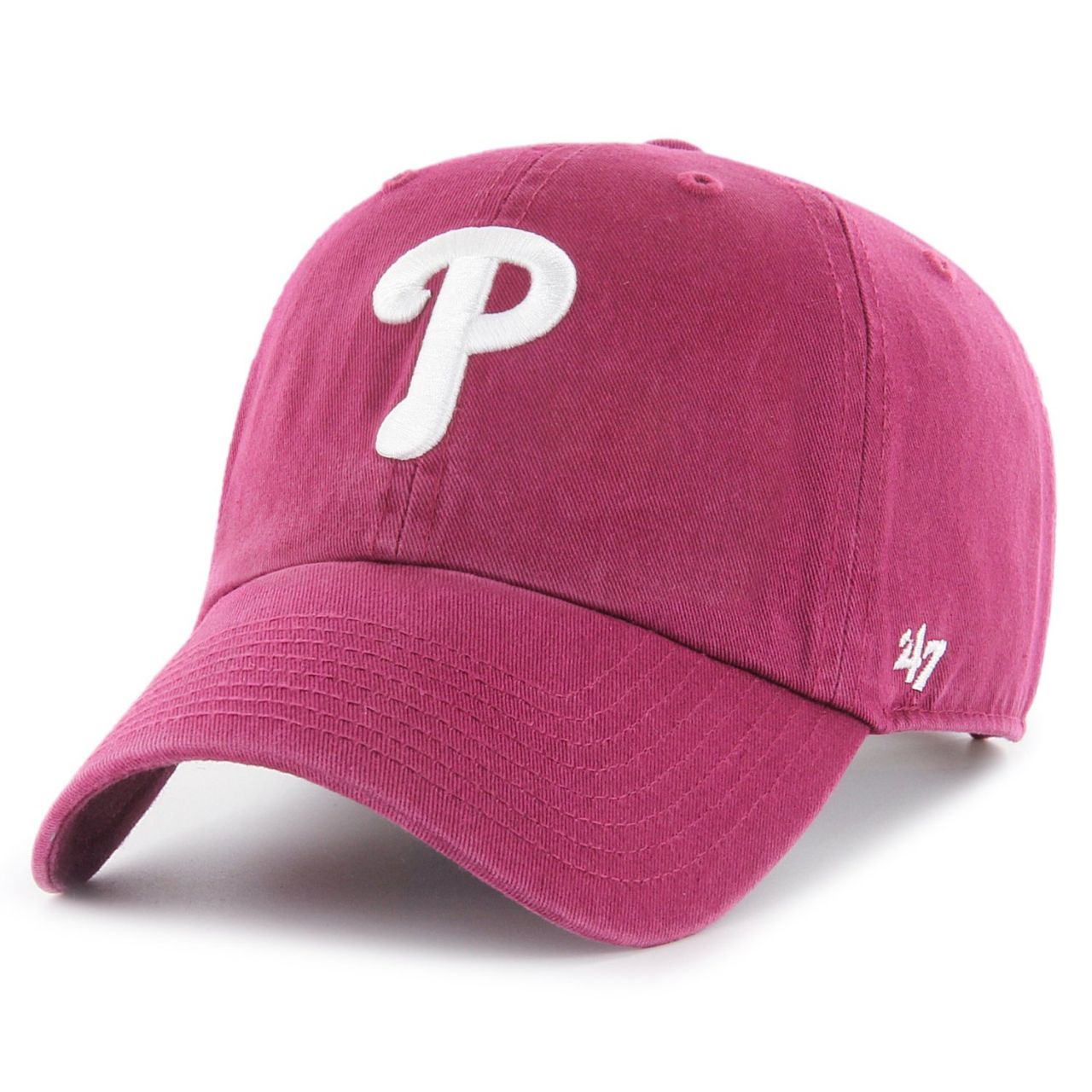 47 Brand Relaxed Fit Cap - MLB Philadelphia Phillies rot von 47 Brand