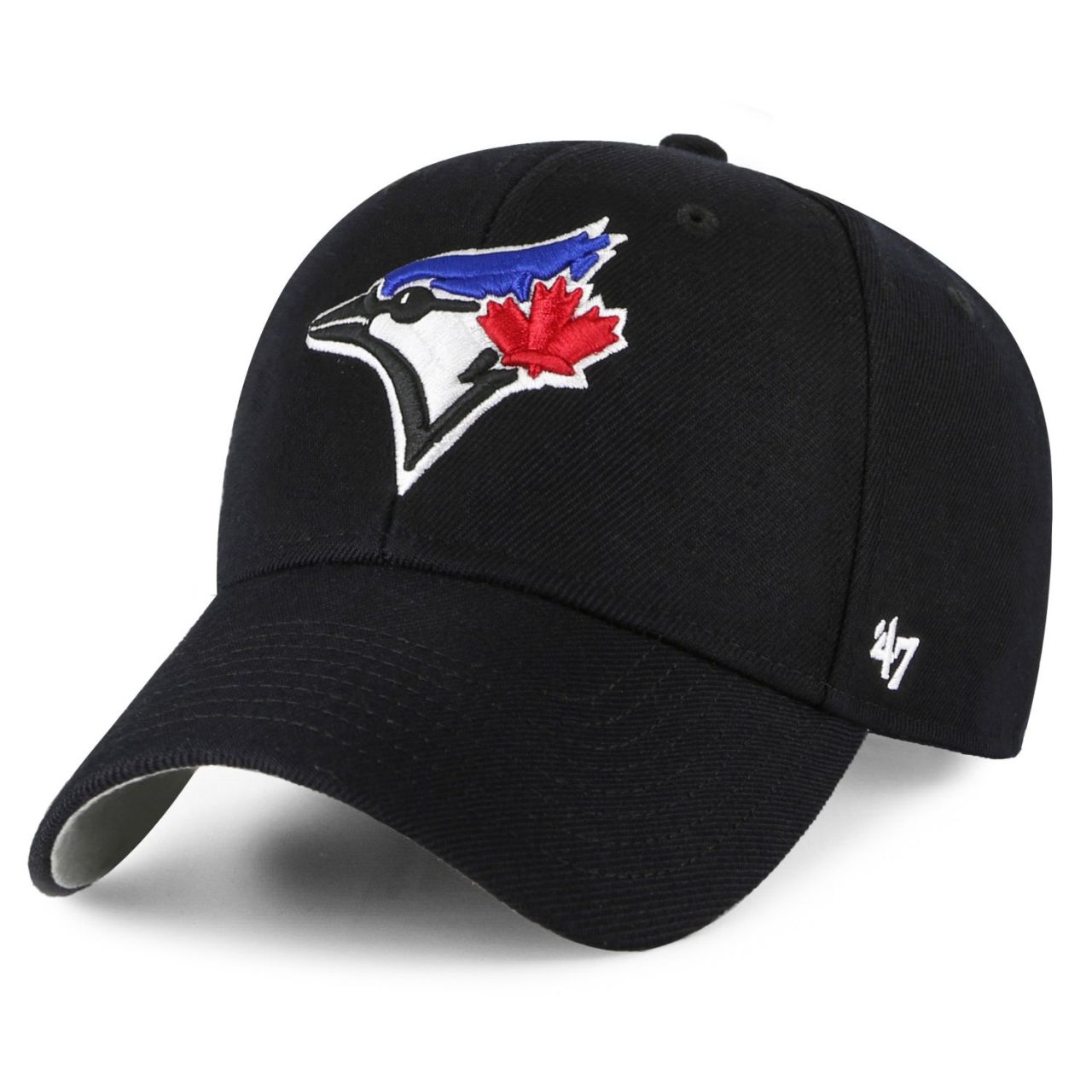 47 Brand Relaxed Fit Cap - MLB Toronto Blue Jays schwarz von 47 Brand