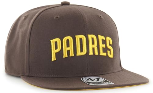 47 Brand San Diego Padres Script Sure Shot Captain Snapback Cap MLB Forty Seven 47 Brand San Diego Padres Script Sure Shot Captain Snapback Cap MLB Forty Seven von '47