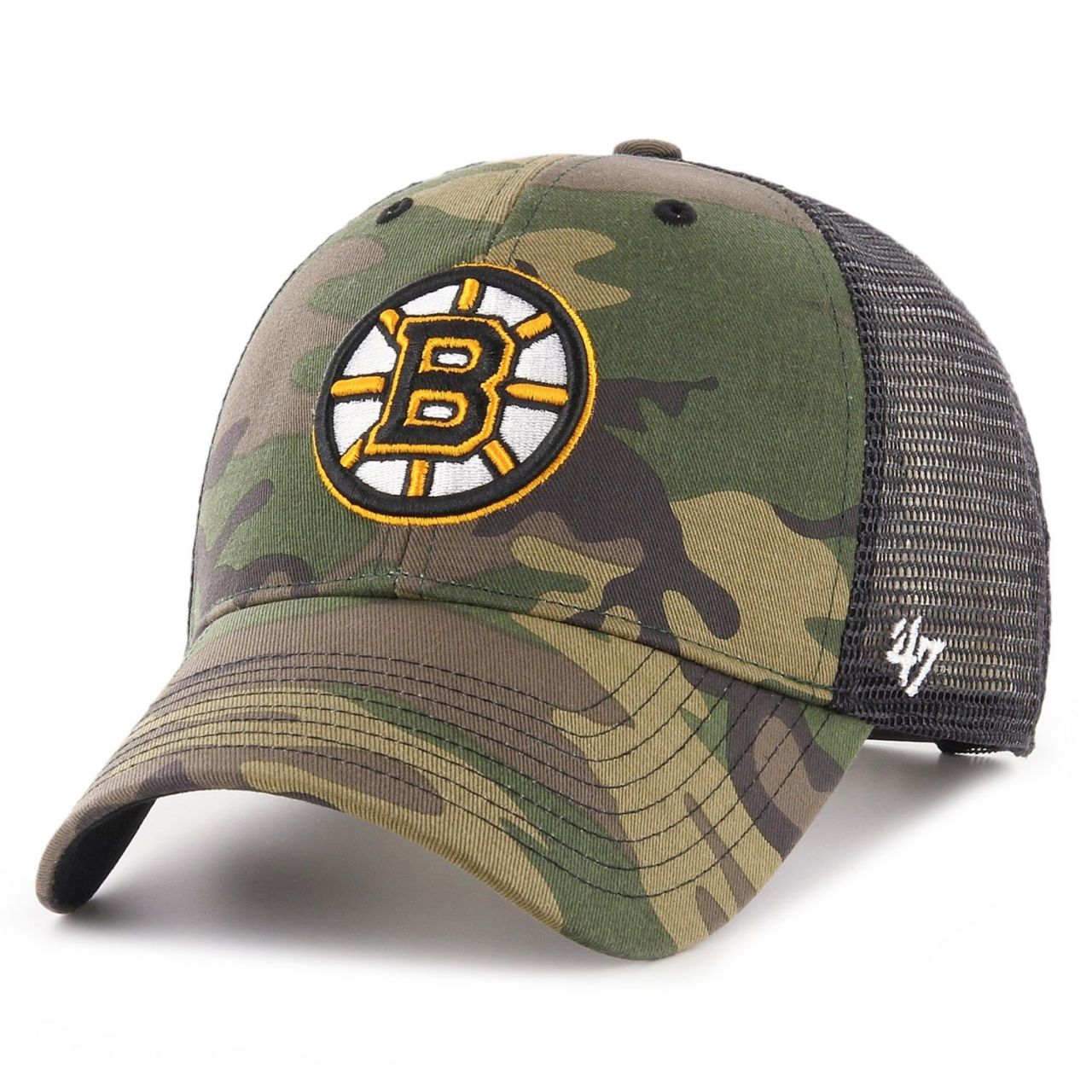 47 Brand Snapback Cap - BRANSON Boston Bruins camo von 47 Brand