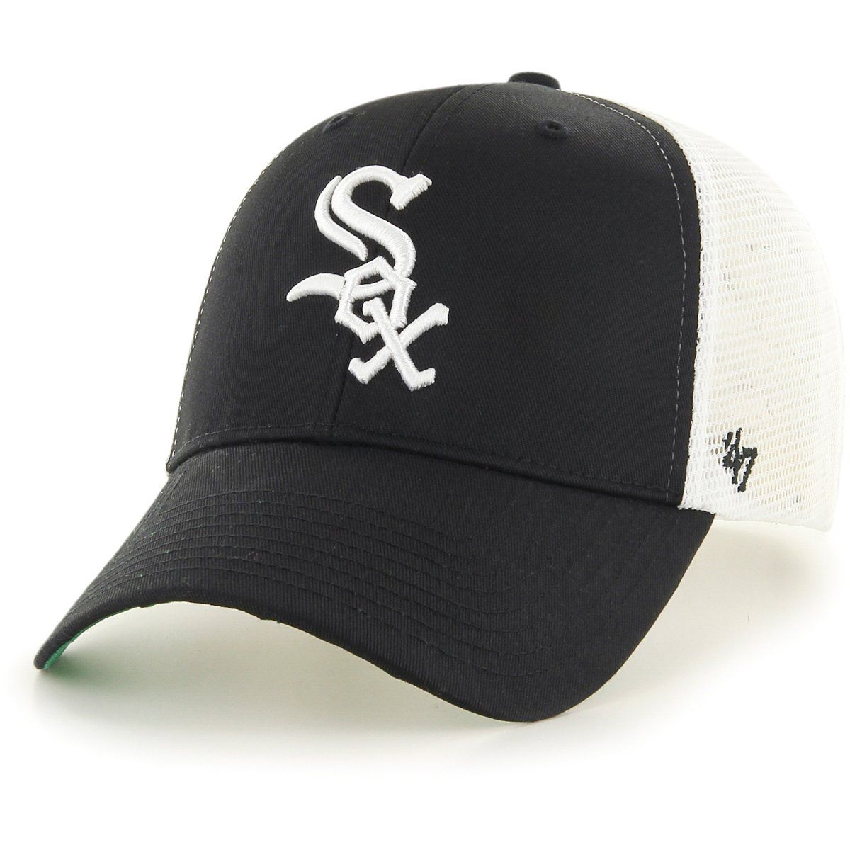 47 Brand Snapback Cap - BRANSON Chicago White Sox schwarz von 47 Brand