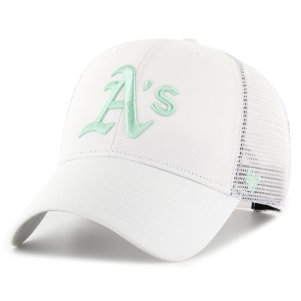 47 Brand Snapback Cap - BRANSON Oakland Athletics weiß von 47 Brand