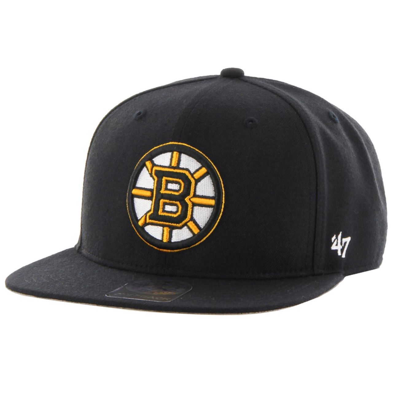 47 Brand Snapback Cap - CAPTAIN Boston Bruins schwarz von 47 Brand