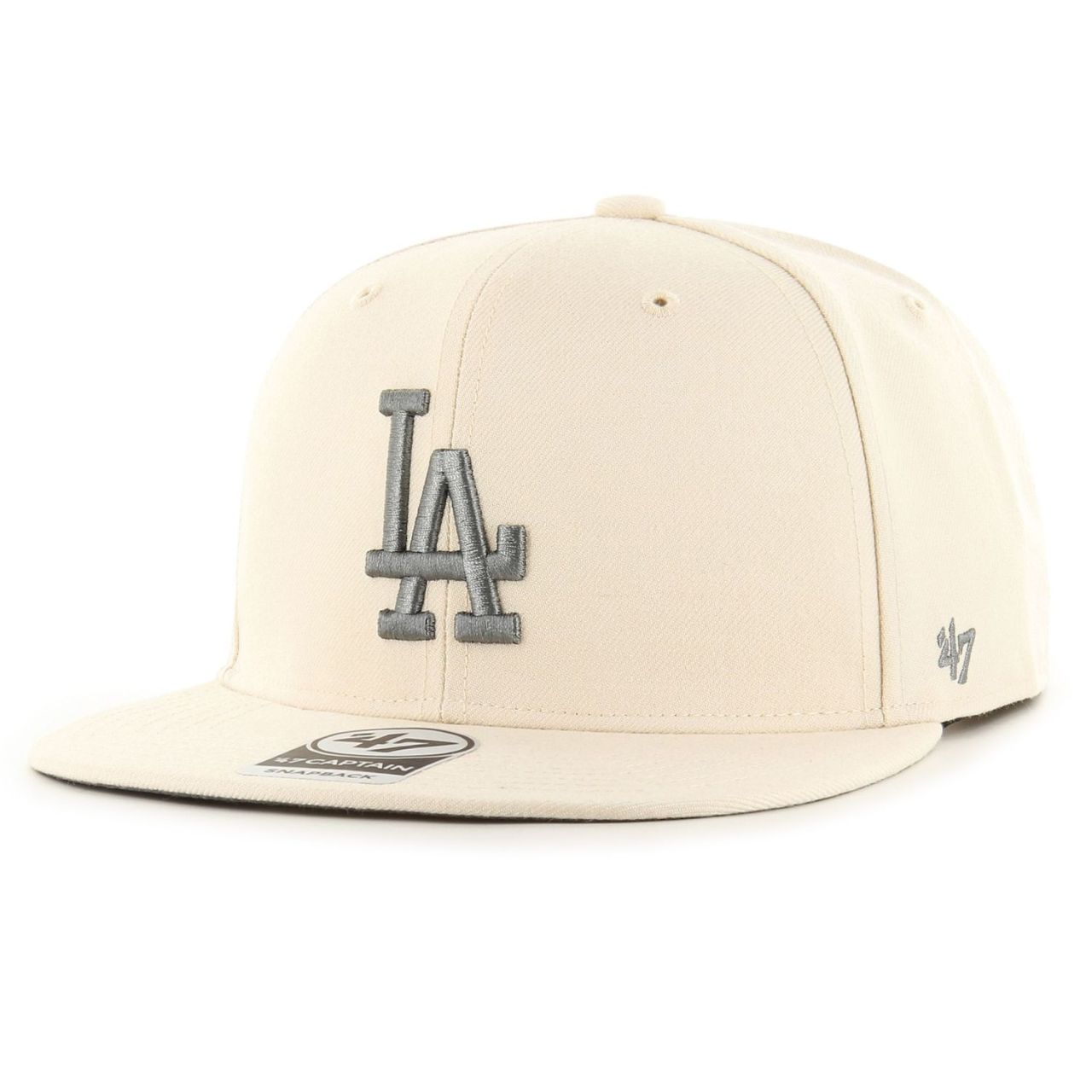 47 Brand Snapback Cap - CAPTAIN Los Angeles Dodgers natural von 47 Brand