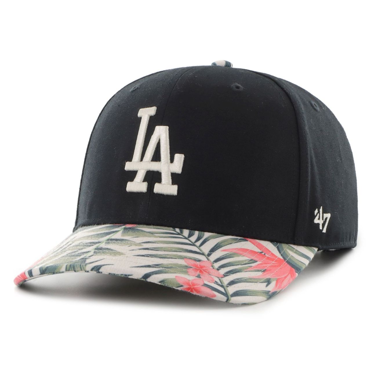 47 Brand Snapback Cap - COASTAL FLORAL Los Angeles Dodgers von 47 Brand
