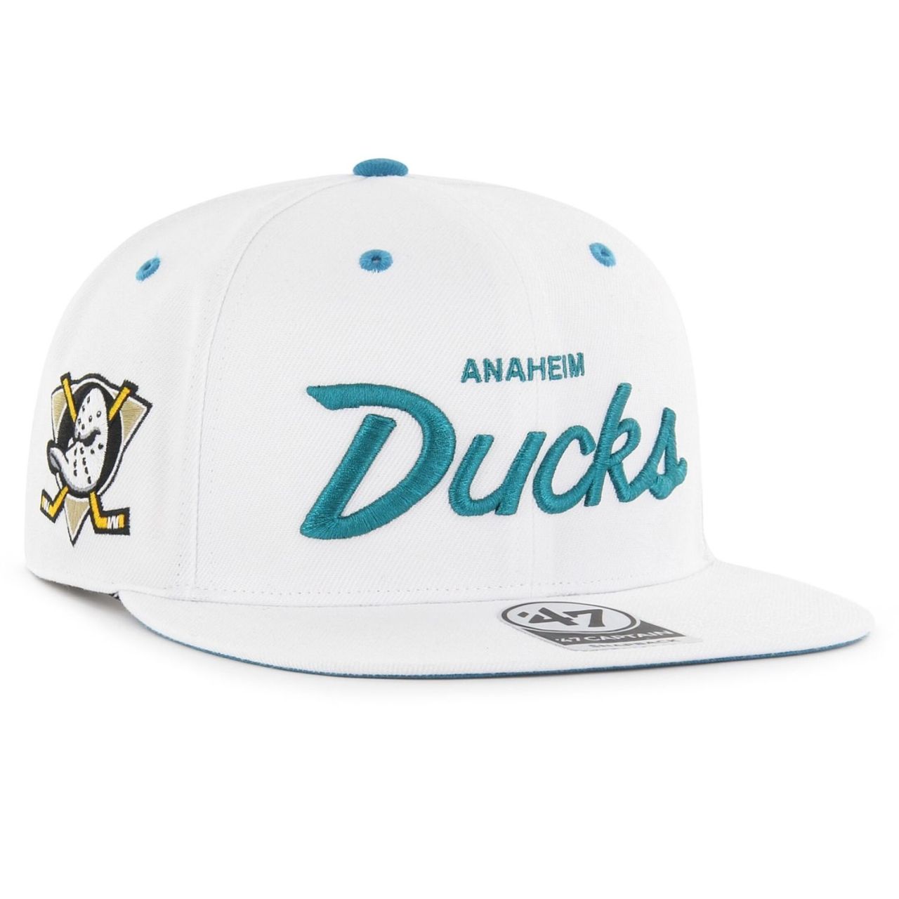 47 Brand Snapback Cap - CROSSTOWN Anaheim Ducks weiß von 47 Brand