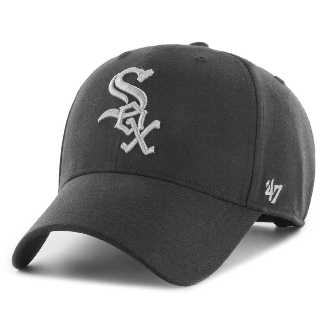 47 Brand Snapback Cap - MLB Chicago White Sox schwarz von 47 Brand