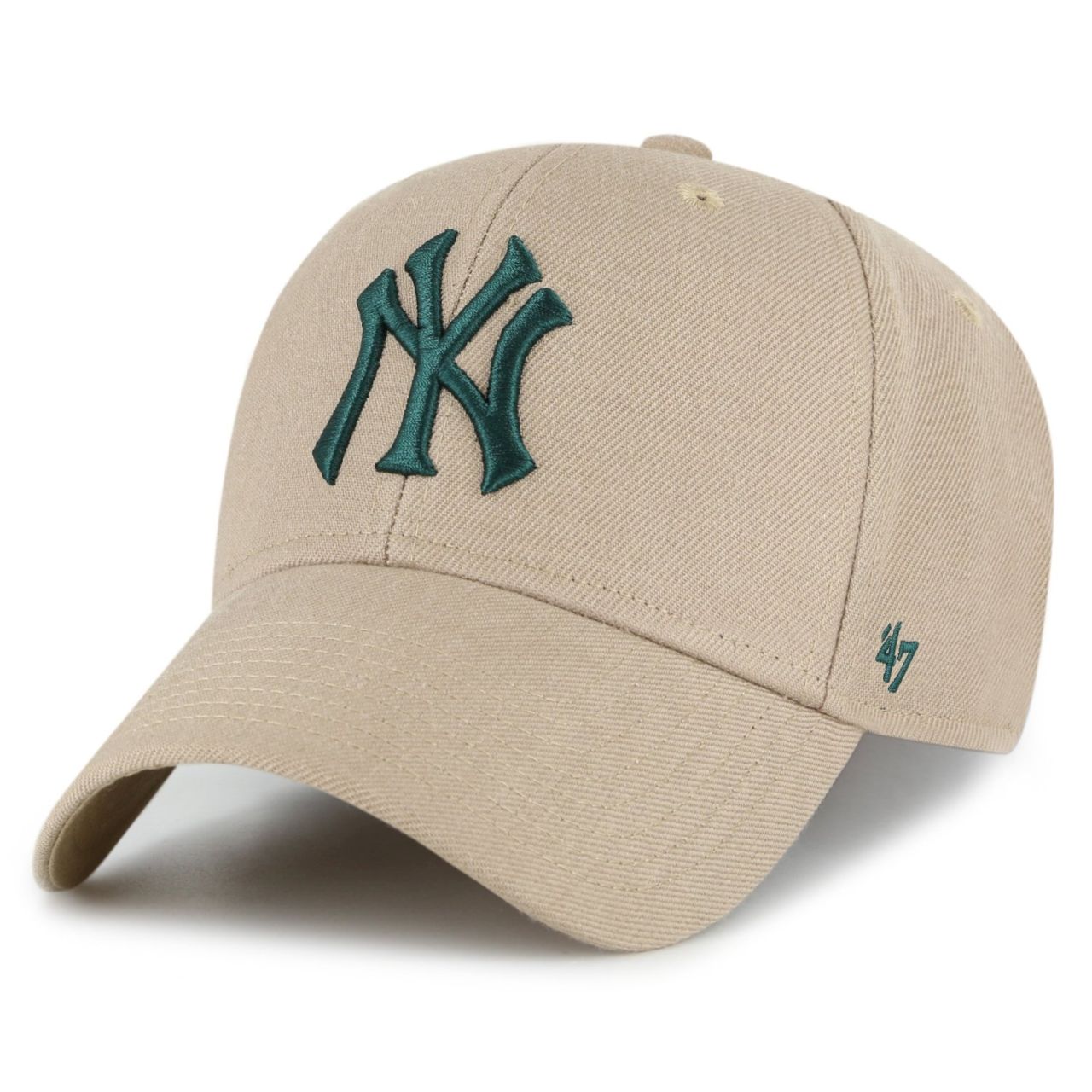 47 Brand Snapback Cap - MLB New York Yankees khaki beige von 47 Brand