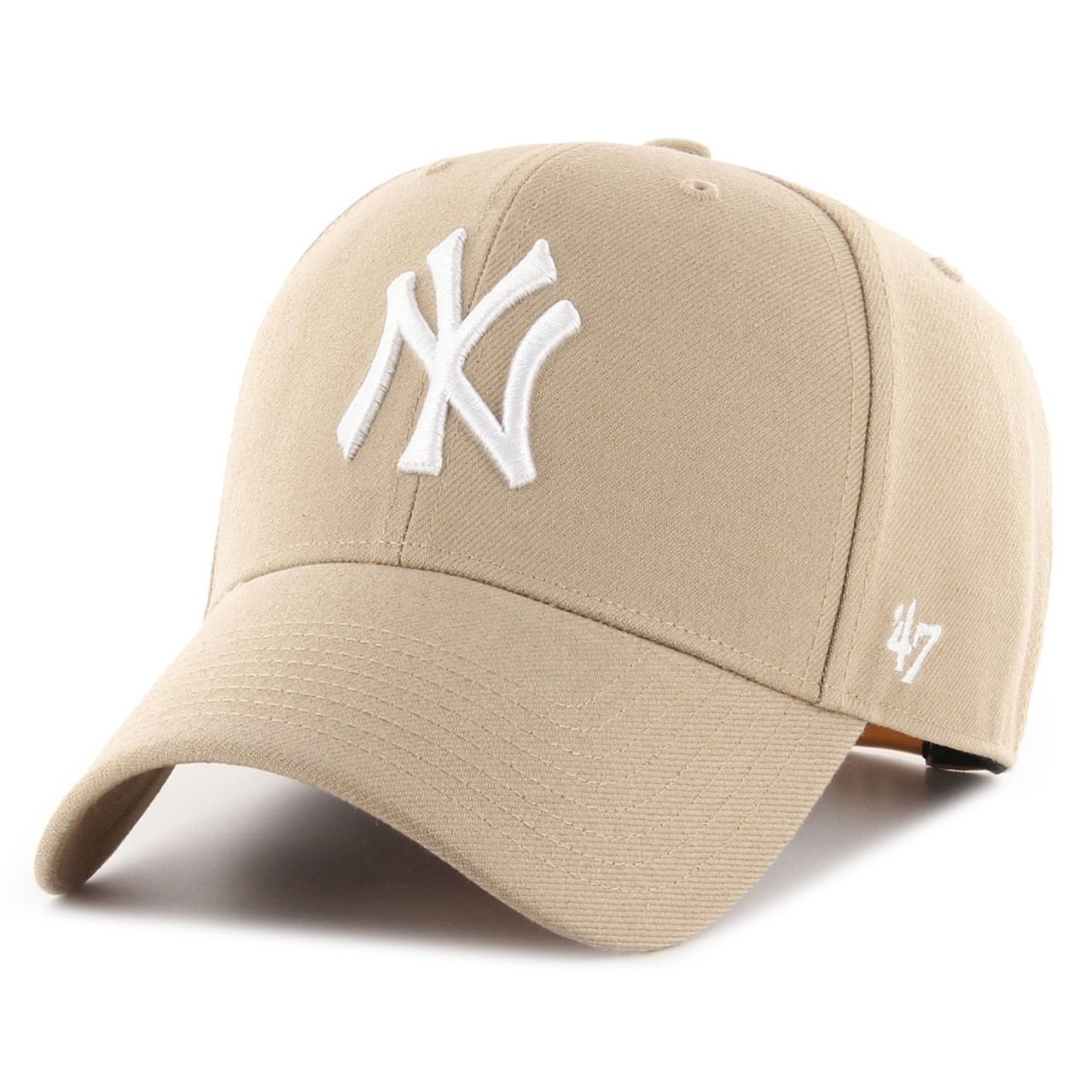 47 Brand Snapback Cap - MLB New York Yankees khaki von 47 Brand