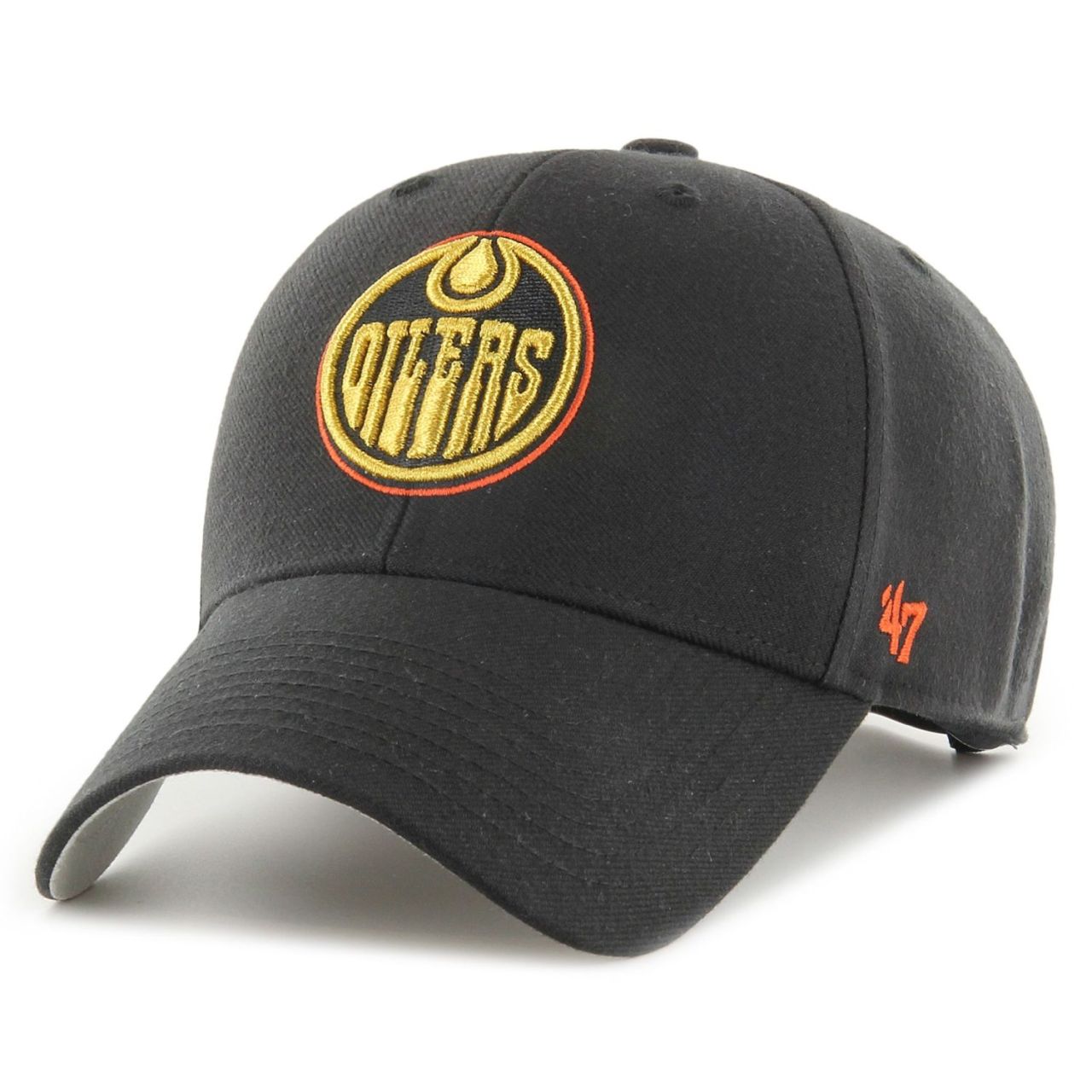 47 Brand Snapback Cap - NHL GOLD METALLIC Edmonton Oilers von 47 Brand