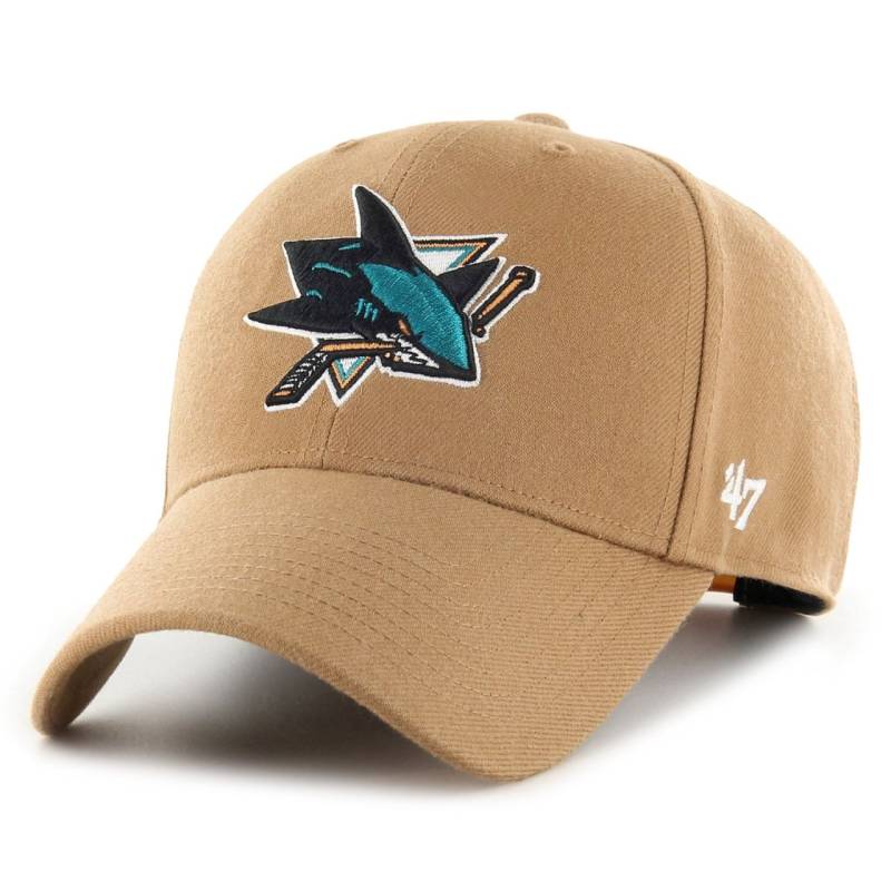 47 Brand Snapback Cap - NHL San Jose Sharks camel beige von 47 Brand