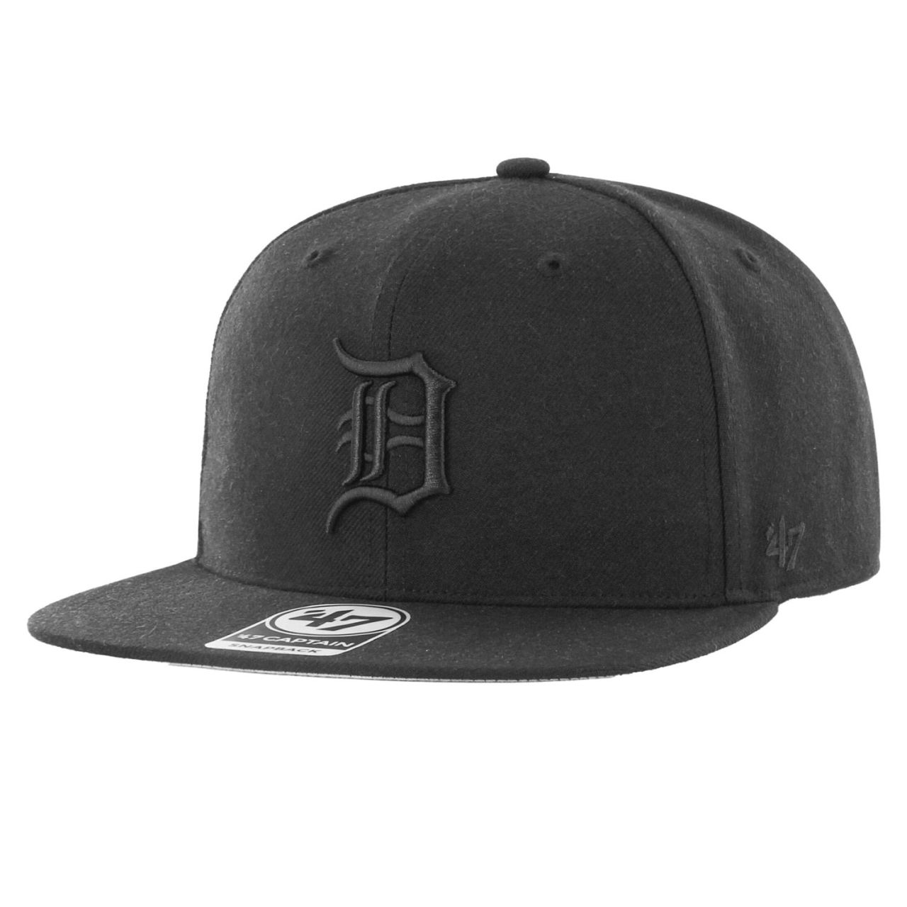 47 Brand Snapback Cap - NO SHOT Detroit Tigers schwarz von 47 Brand