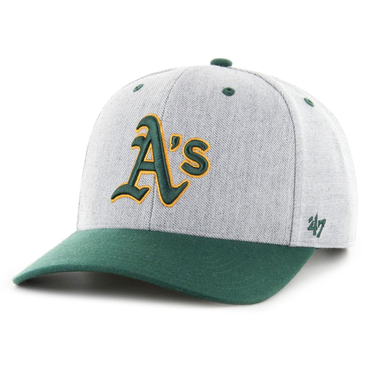 47 Brand Snapback Cap - STORM CLOUD Oakland Athletics von 47 Brand