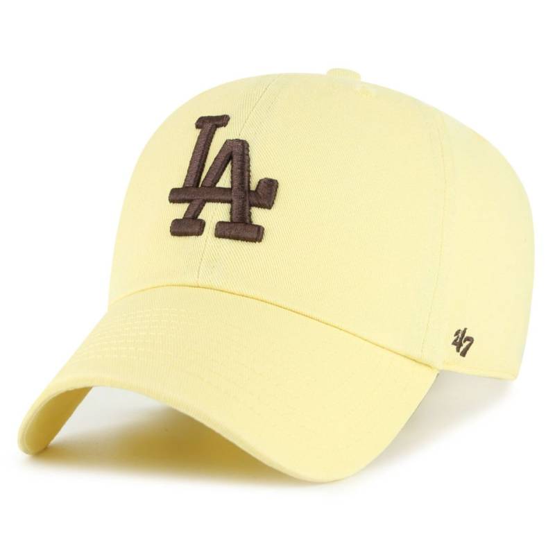 47 Brand Strapback Cap - CLEAN UP Los Angeles Dodgers butter von 47 Brand