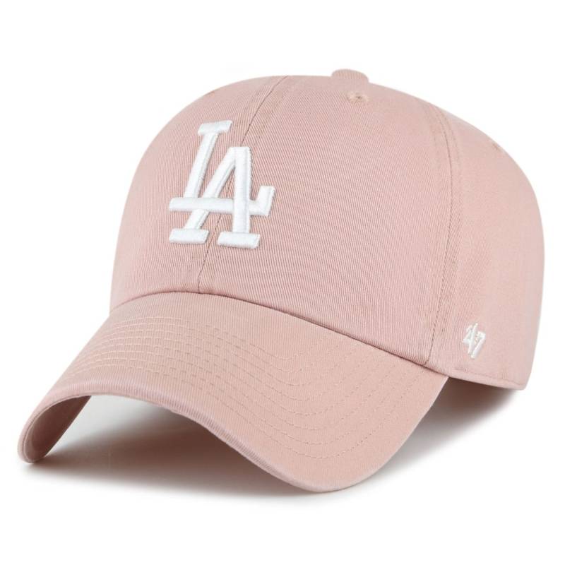 47 Brand Strapback Cap - CLEAN UP Los Angeles Dodgers mauve von 47 Brand
