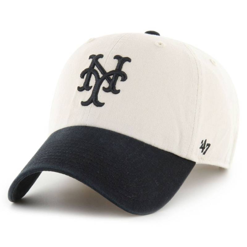 47 Brand Strapback Cap - CLEAN UP Retro New York Mets bone von 47 Brand