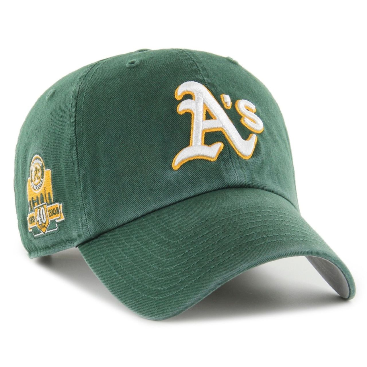 47 Brand Strapback Cap - Cooperstown Oakland Athletics von 47 Brand