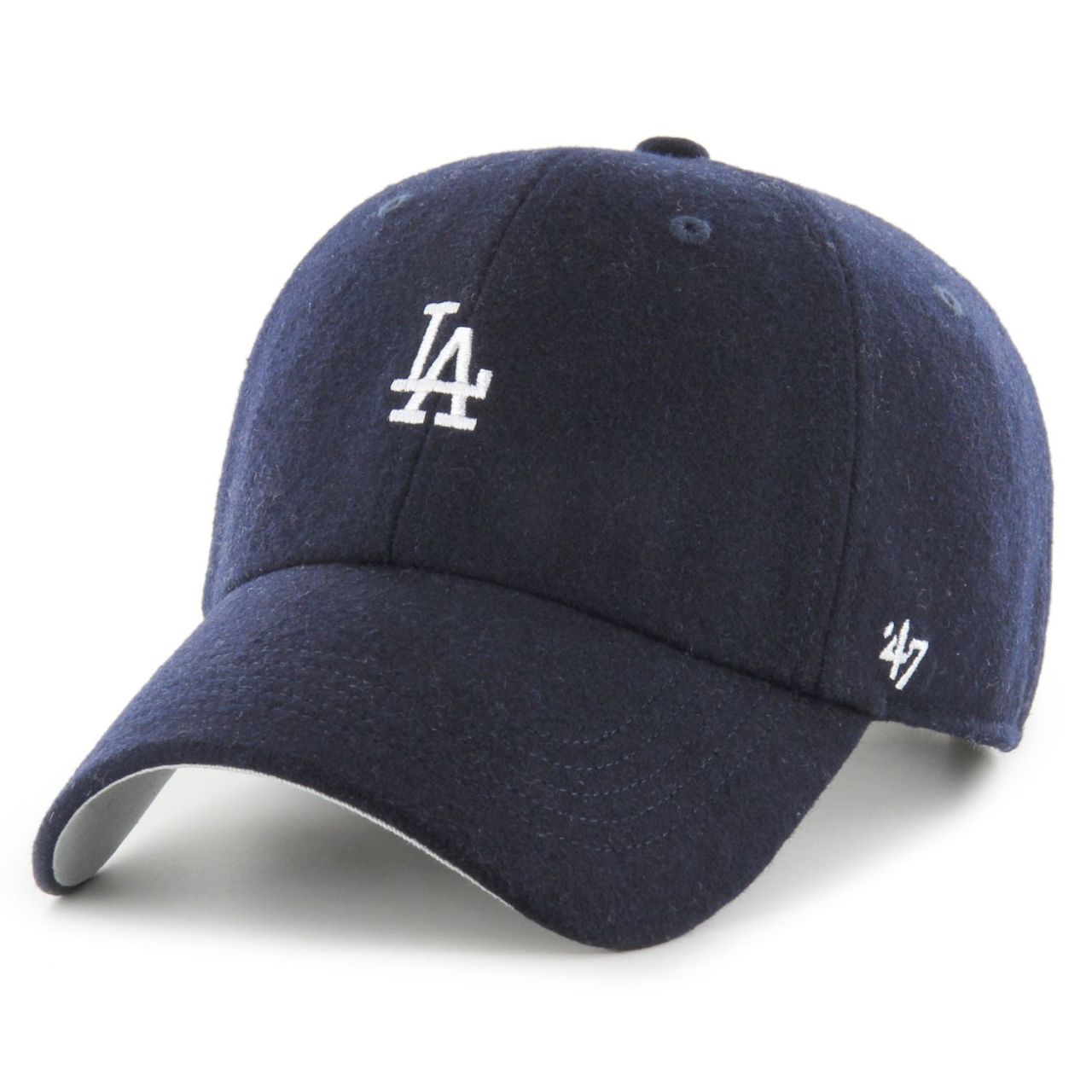 47 Brand Strapback Cap - MELTON BASE Los Angeles Dodgers von 47 Brand
