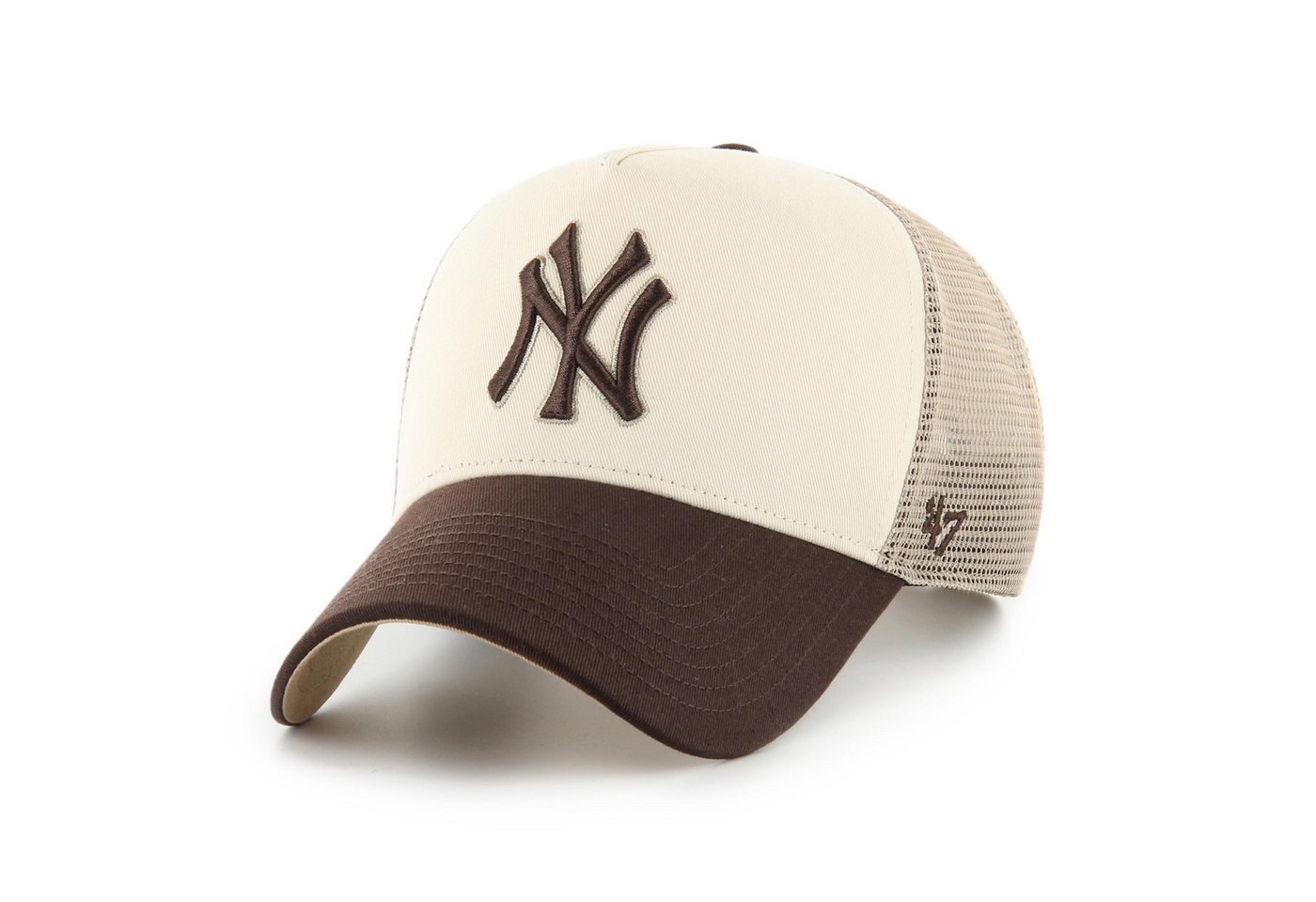 '47 Brand Trucker Cap '47 Brand Cap MLB New York Yankees Ballpark Mesh TT OFFSIDE DT Natural (Basecap, Meshcap, Trucker Kappe) von '47 Brand