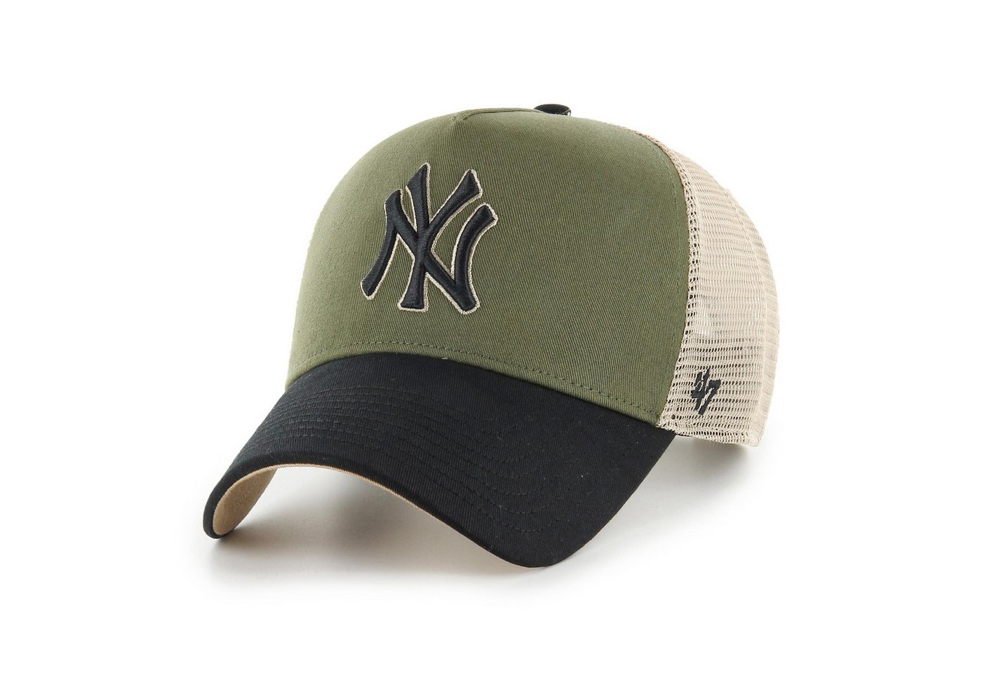 '47 Brand Trucker Cap '47 Brand Cap MLB New York Yankees Ballpark Mesh TT OFFSIDE Sandalwood (Basecap, Meshcap, Trucker Kappe) von '47 Brand