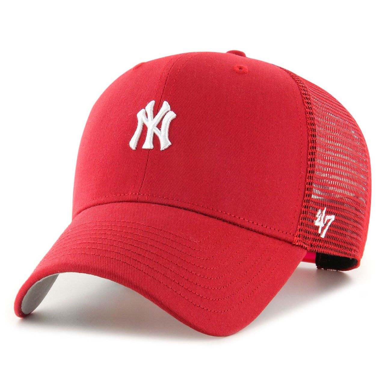 47 Brand Trucker Cap - BASE RUNNER New York Yankees rot von 47 Brand