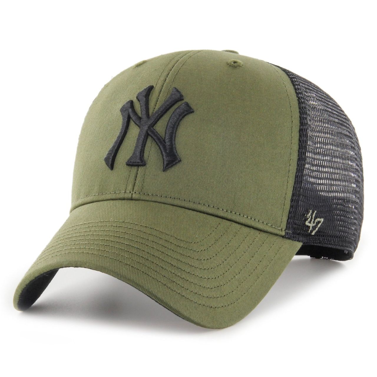 47 Brand Trucker Cap - BRANSON New York Yankees sandalwood von 47 Brand