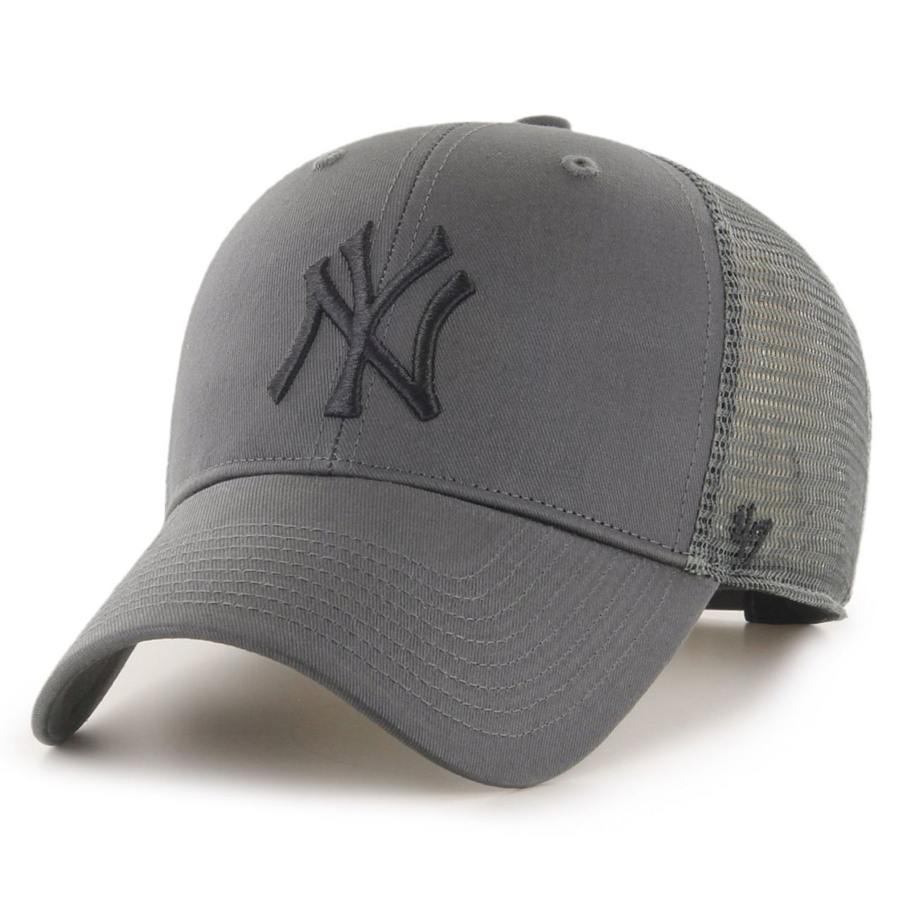 47 Brand Trucker Cap - Branson MLB New York Yankees charcoal von 47 Brand
