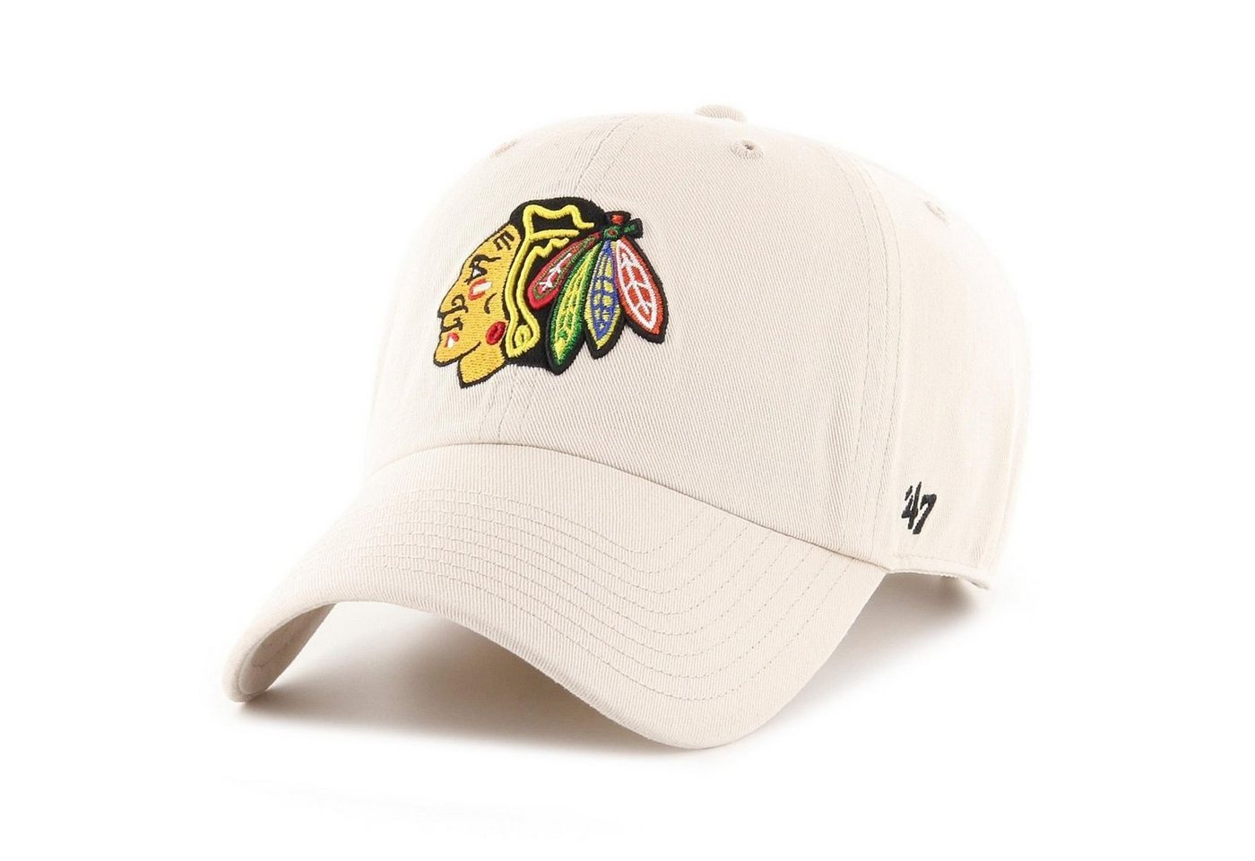 '47 Brand Trucker Cap Relaxed Fit CLEAN UP Chicago Blackhawks bone von '47 Brand