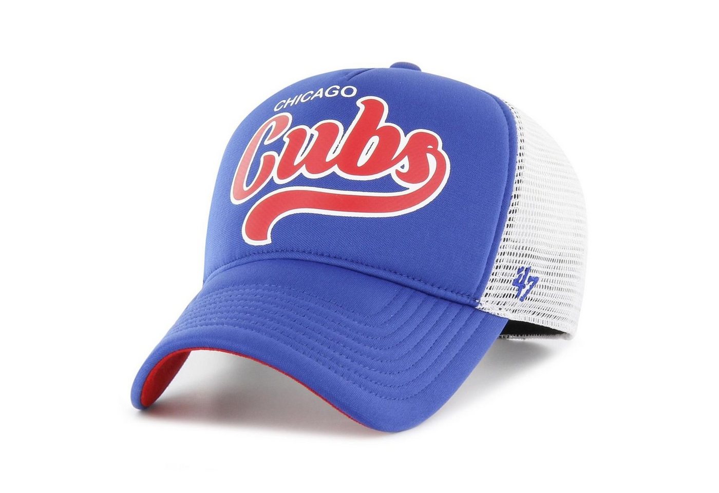 '47 Brand Trucker Cap Trucker FOAM SCRIPT Chicago Cubs von '47 Brand