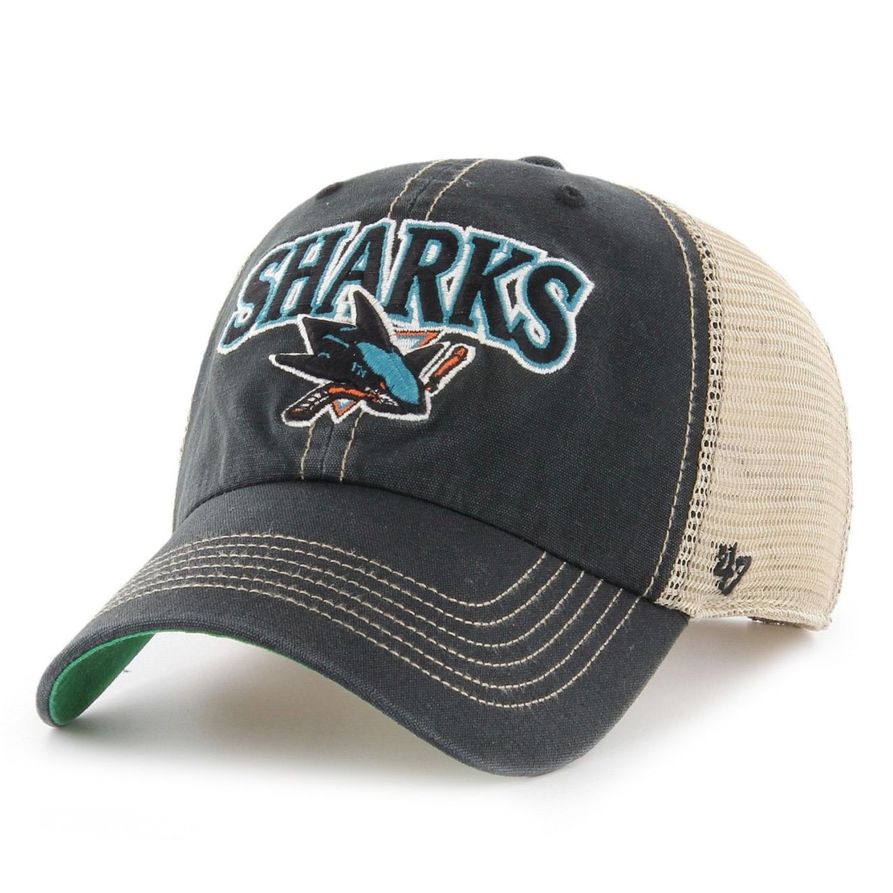 47 Brand Trucker Cap - Tuscaloosa VINTAGE San Jose Sharks von 47 Brand