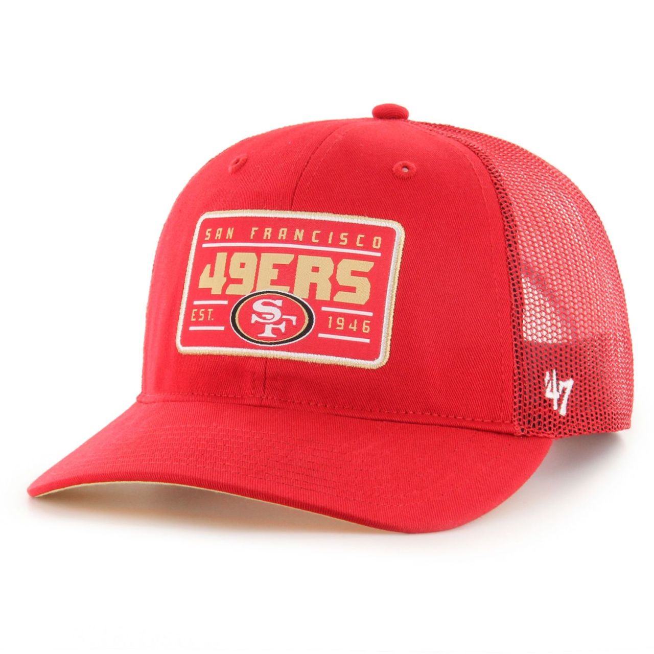 47 Brand Trucker Relaxed Cap HARDLINE San Francisco 49ers von 47 Brand