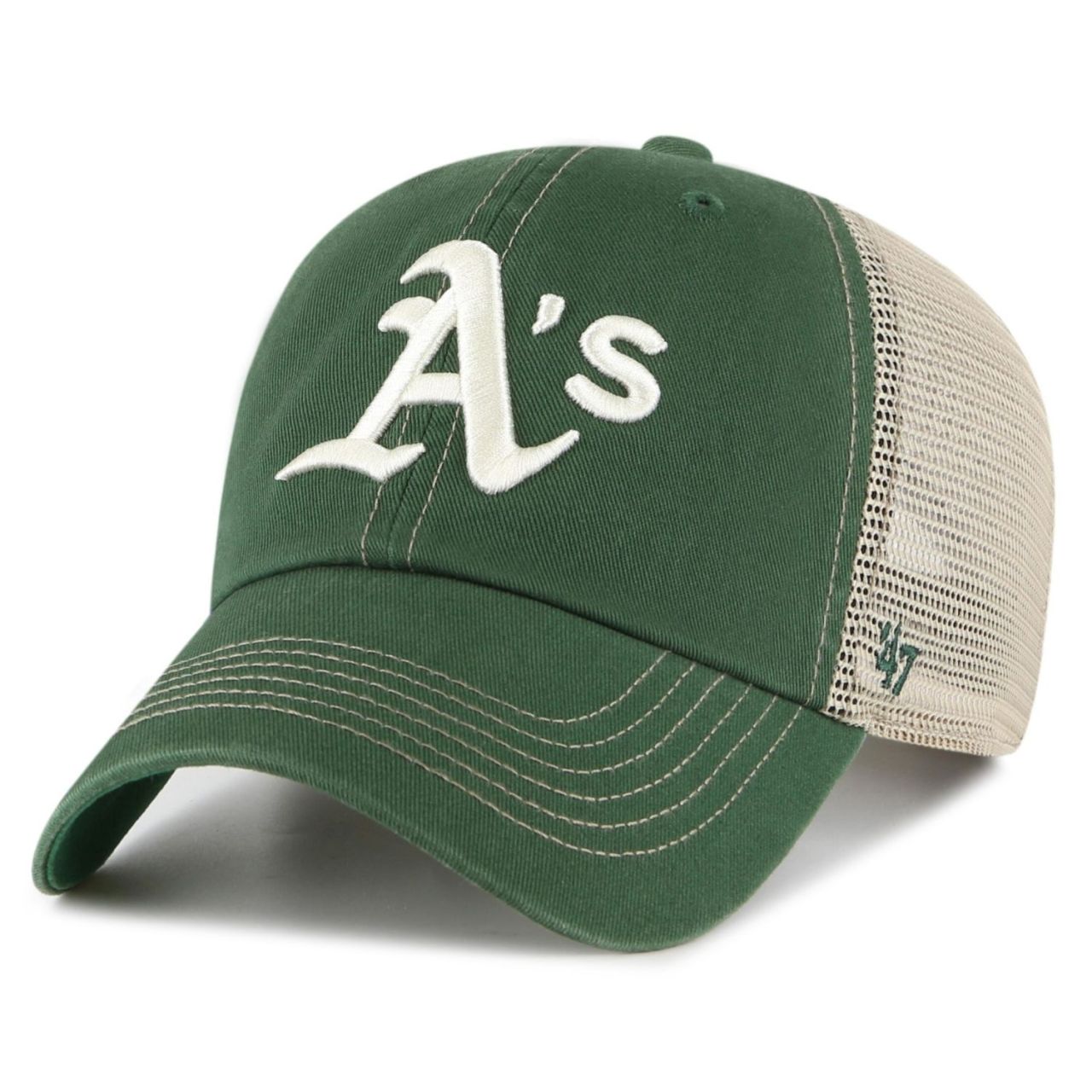 47 Brand Trucker Vintage Cap - TRAWLER Oakland Athletics von 47 Brand