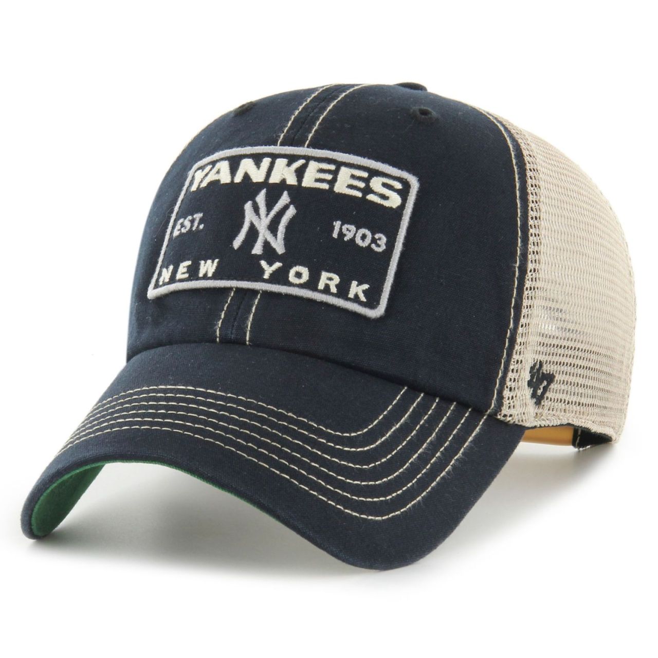 47 Brand Trucker Vintage Cap - WABASH New York Yankees von 47 Brand