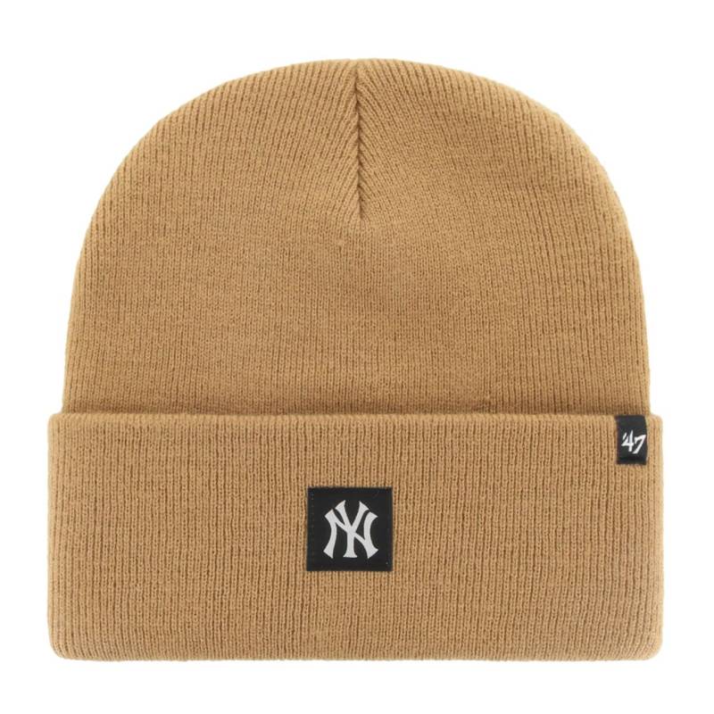 47 Brand Wintermütze - COMPACT New York Yankees camel beige von 47 Brand