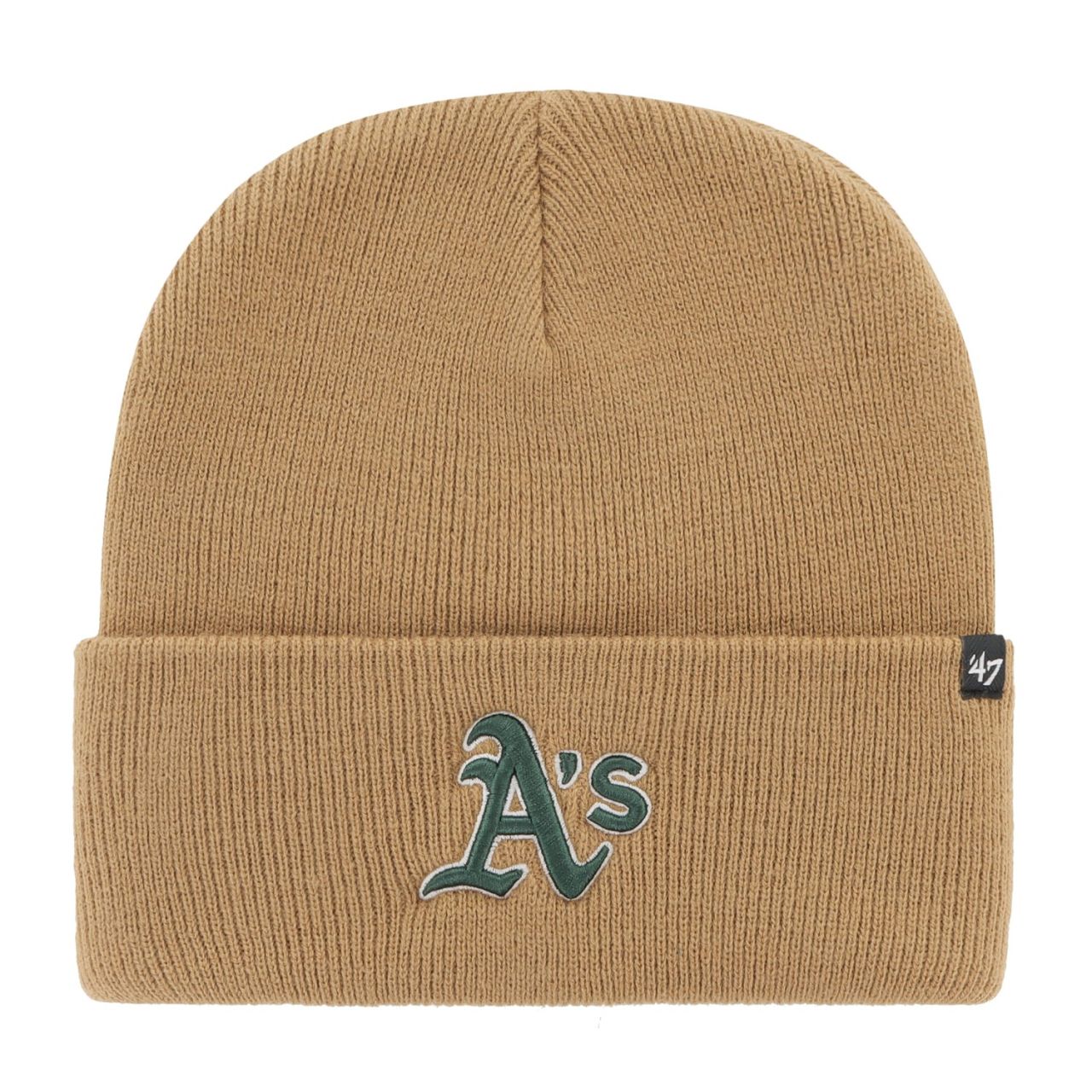 47 Brand Wintermütze - HAYMAKER Oakland Athletics camel von 47 Brand