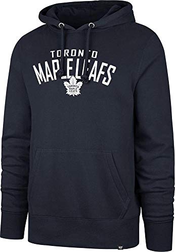 47 Forty Seven Brand Toronto Maple Leafs Outrush Headline Hoody Fall Navy Mens Kapuzenpullover Herren von '47