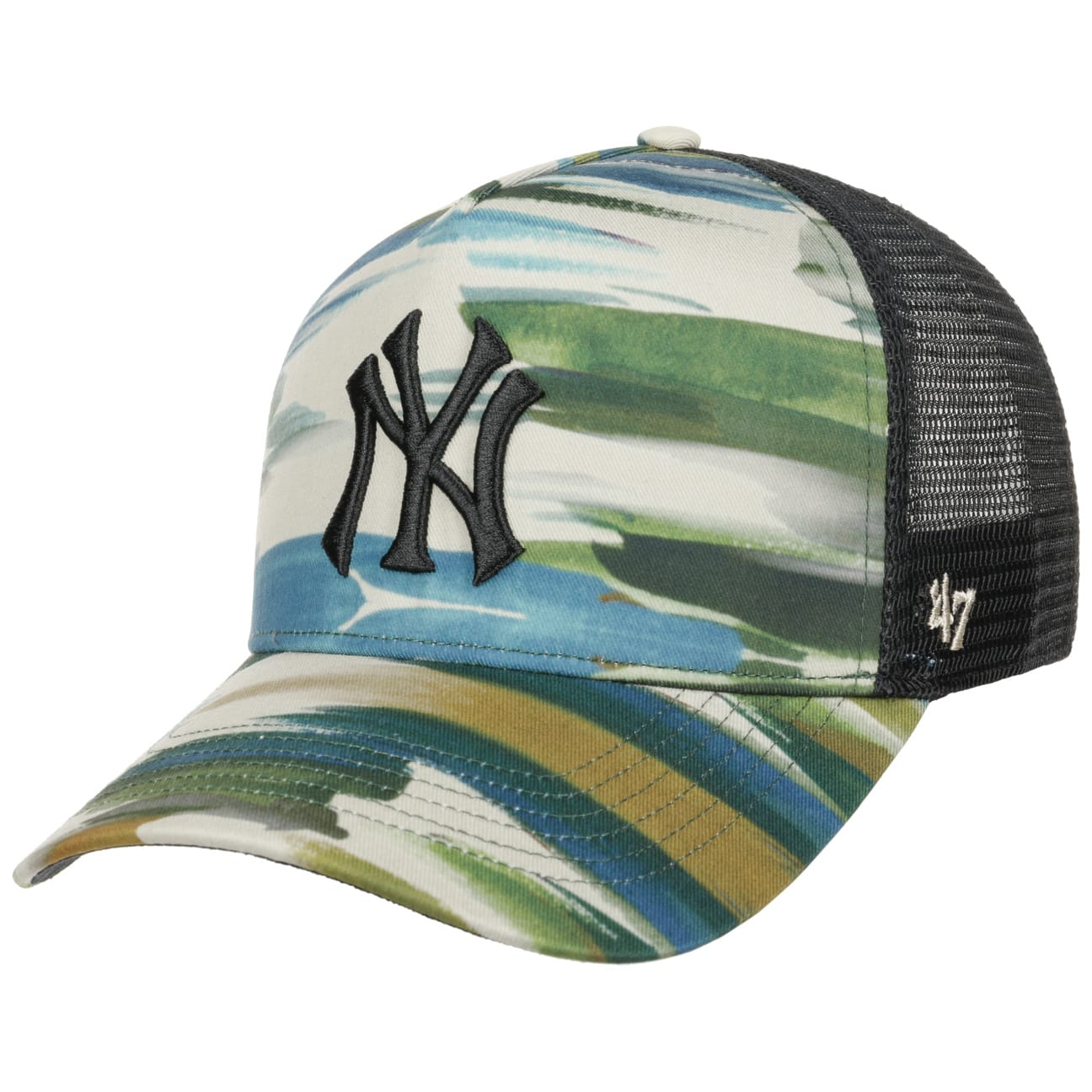 MLB Yankees Fisherman Camo Cap by 47 Brand von 47 Brand