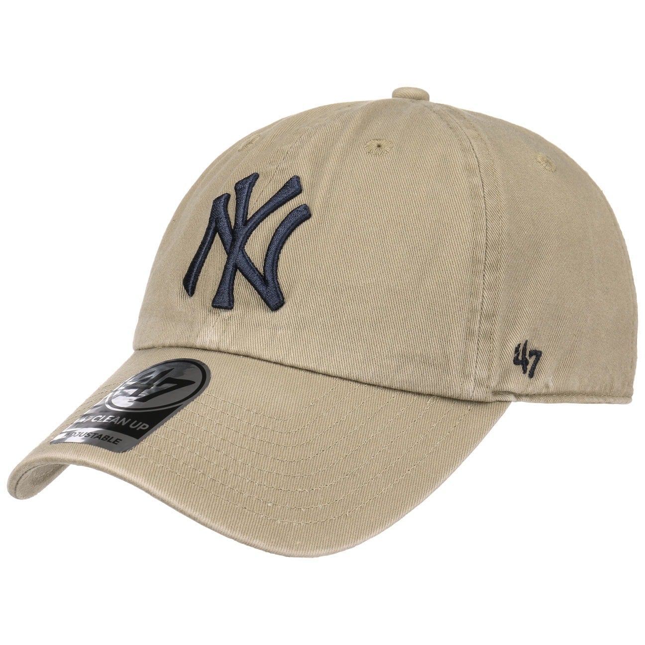 Yankees CleanUp Strapback Cap by 47 Brand von 47 Brand