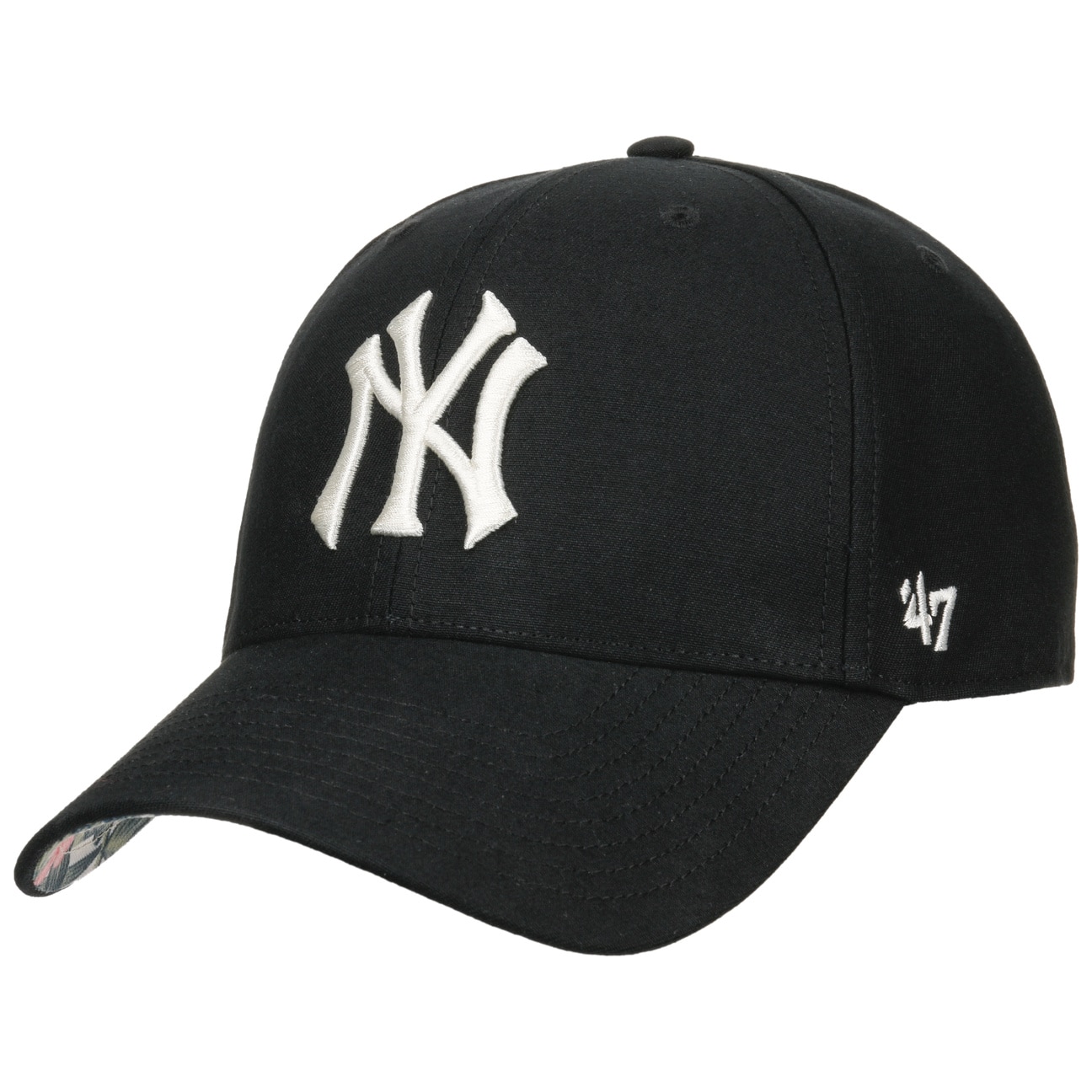 Yankees Coastal Floral Under Cap by 47 Brand von 47 Brand