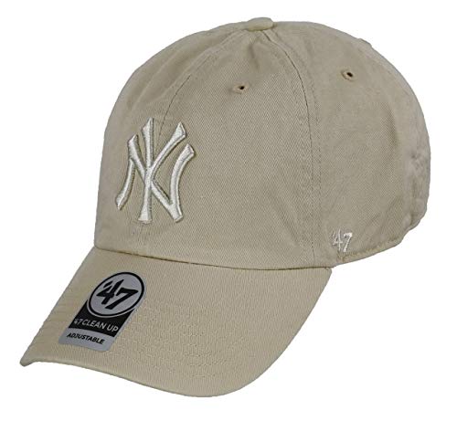 '47 New York Yankees MLB Clean Up Natural Adjustable Cap One-Size von '47