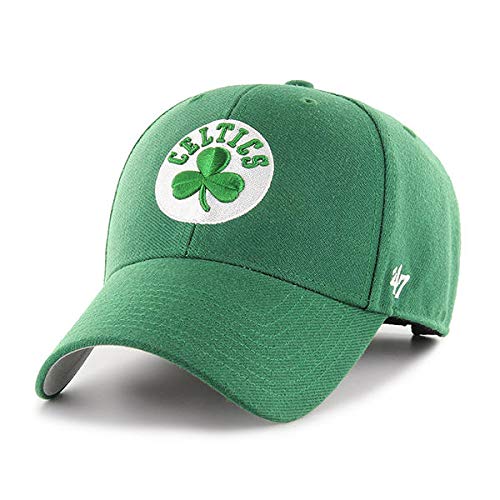 '47 Boston Celtics NBA MVP Basic Green Structured Hat Cap Erwachsene Herren Verstellbar von '47