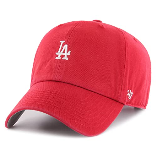 '47 Brand Adjustable Cap - Base Runner LA Dodgers rot von '47