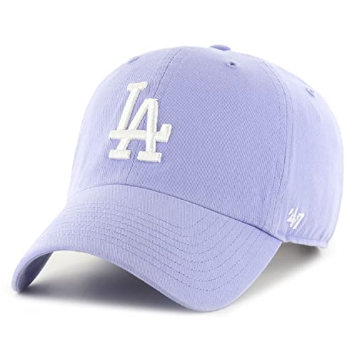 '47 Brand Adjustable Cap - CLEAN UP LA Dodgers Lavendel von '47