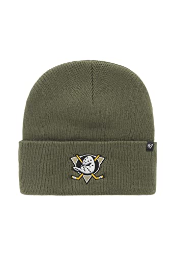 '47 Brand Beanie Anaheim Ducks H-HYMKR25ACE-SW Khaki, Size:OneSize von '47