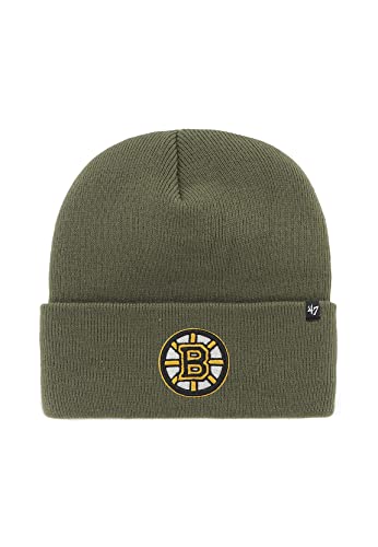 '47 Brand Beanie Boston Bruins H-HYMKR01ACE-SW Khaki, Size:OneSize von '47