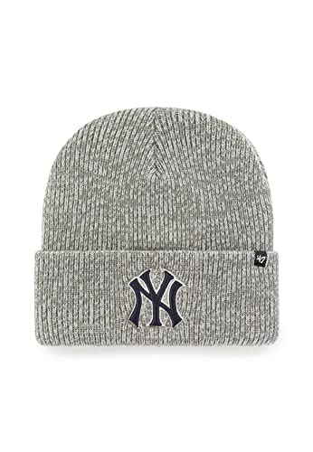 '47 Brand Beanie New York Yankees B-BRNFZ17ACE-DYA Grau, Size:OneSize von '47