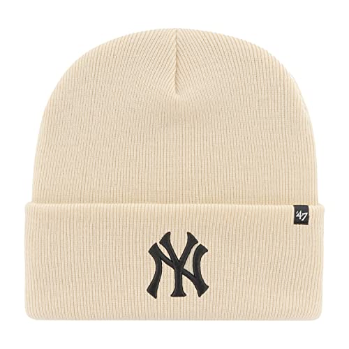 '47 Brand Beanie Wintermütze - Haymaker NY Yankees Natural von '47