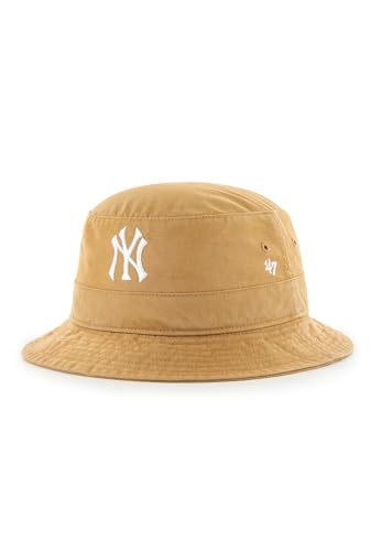 '47 Brand Bucket Hat NY Yankees B-BKT17GWF-QLA Camel, Size:S/M von '47