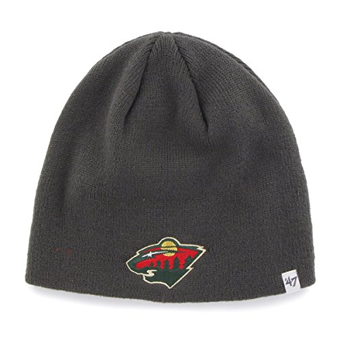 47 Brand Knit Beanie - Winter Minnesota Wild Charcoal von '47